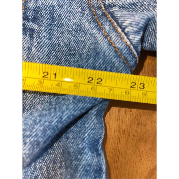 Eagles Ridge Outfitters Denim Jacket Mens S Hooded Quilted Lined Full Zip Blue - Picture 5 of 7